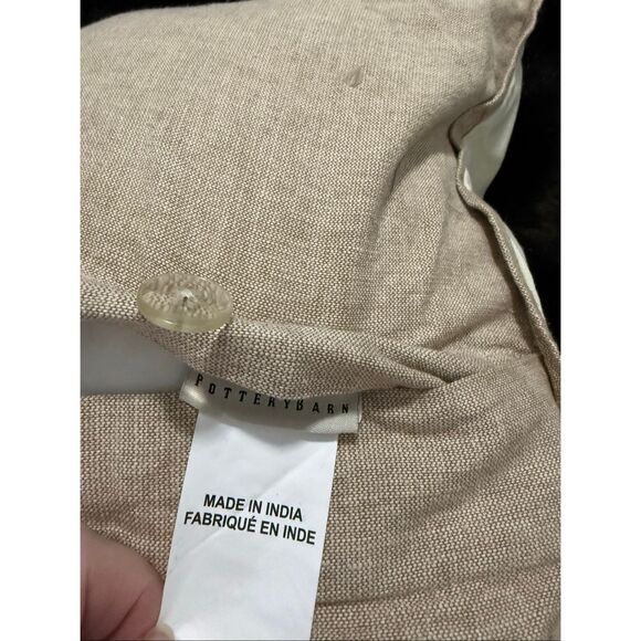 Pottery Barn La Paz Octopus 20" Coastal Nautical Pillow beaded glitter - Picture 5 of 6